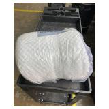 Stomach Sleeping Pillow for Stomach & Back Sleepers,Cooling Gel Thin Memory Foam Pillows for Back Shoulder Neck Pain Relief - Low Profile Ultra Flat Soft Pillow Cases with Zipper 2.25-Inches