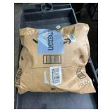 Giegxin 15 Pack Marigold Garland for Decoration 5 ft Long Strands Faux Artificial Marigold Flowers for Dia De Los Muertos Diwali Indian Wedding Party Decorations(Light Orange)