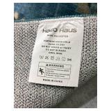 Washable Blue Rugs for Entryway Indoor - 3x5 Throw Rug for Large Kitchen, Bedroom Bedside, Laundry Room, Mudroom, Boho Eclectic Modern D cor, Non Slip Low Pile Fade Resistant