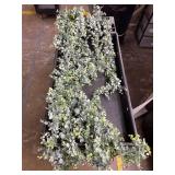 Sggvecsy Artificial Eucalyptus Garland 6 Pack Fake Eucalyptus Greenery Garland Faux Hanging Plants Artificial Vines, 5.6 Feet/Strand for Wedding Backdrop Arch Wall Table Party Outdoor Festival Decor