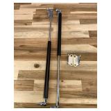 Vepagoo 2 Pack Soft Close Gas Struts 15 Inch - 67Lb/300N Heavy Lid Lift Support for Toolbox Toy Box, Cabinet & Boat Hatch to Slow Down and Slow Close,with Mounting Brackets, (Fit 34lb-80lb Lid)