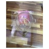 XiNBEi Lighting Brass Semi Flush Mount Ceiling Light Modern 2-Light Sputnik Chandelier Ceiling Light Fixtures Industrial Light Fixture for Bedroom Dining Room Hallway (LED Bulb Included)