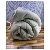 Ultra Soft Twin Size Mattress Topper - Viscose Made from Bamboo Pillow Top Mattress Pad for Back Pain Relief - Naturally Cooling for Hot Sleepers, Green