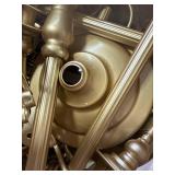 Retails for $155! Candlestick Holders Retro Floor-Standing Tall Candlestick Wedding Arrangement Metal Five-Head Candle Holder