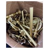 Retails for $155! Candlestick Holders Retro Floor-Standing Tall Candlestick Wedding Arrangement Metal Five-Head Candle Holder