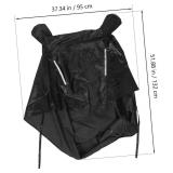 PartyKindom Bike Cover Reusable Electric Scooter Rain Shield Outdoor Protective Cover