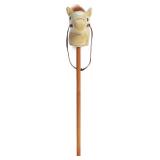 Aurora Rideable Giddy-Up Friends Beige Pony Stuffed Animal - Active Fun - Imaginative Adventures - Brown 37 Inches