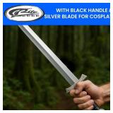Szco 28 Latex Excalibur LARP Sword Adult Medieval Cosplay Prop, Costume Accessory for LARP & Theatrical Use (18+)