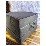 Tri Folding Mattress - Foldable Mattress for Travel/RV/Camping/Road Trip/Guest Room/Yoga, Tri-fold Memory Foam Mattress with Washable Cover, Handle & Non-Slip Bottom