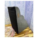 Dog Steps for Bed, 4-Step Dog Stairs Ramp for Small Dogs and Cats, Indoor Non-Slip Pet Stairs Suitable for Older, Short-Legged, and Puppy Dogs to Climb onto High Beds and Couch, 17.4" H,Grey