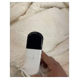 Premium Heated Throw Blanket 50" 60" - Ultra Cosy Soft Electric Blanket with 8 Heating Levels,Plush Fast Heating Faux Rabbit Fur Blanket for Bed & Couch - Auto Shut Off,Machine Washable (Beige)