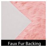 Latepis Pink Rugs for Bedroom Girls Washable Runner 2x6 Faux Fur Rug Soft Furry Rugs Fluffy Throw Sheepskin Rug Cute Room D cor Cushion, Runner