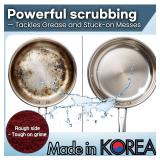 5 Pack Multipurpose Dual Sided Triple Layer Dish Sponges Kitchen | Boil Safe Scratch Free Odor Resistant Extra Durable | Flexible and Durable Design for Long Lasting Use (5, Fish)