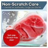 5 Pack Multipurpose Dual Sided Triple Layer Dish Sponges Kitchen | Boil Safe Scratch Free Odor Resistant Extra Durable | Flexible and Durable Design for Long Lasting Use (5, Fish)