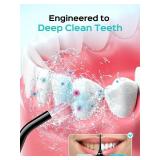 COSLUS E40 Portable Water Flosser for Teeth: 10 Pressure Settings Professional Water Dental Pick for Orthodontic, Braces & Sensitive Gums - Cordless for Travel Use, for Adults Teens, BPA-Free