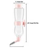 17oz/500ml No Drip Water Bottle for Small Animals Perfect for Guinea Pigs, Rabbits, Chinchillas & Rodents Easy Refill from Top, Also Suitable for Birds