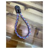 C to C 240W Charging Cable with Wearable Bracelet Design, 5A Fast Charging Phone Lanyard, Portable USB-C Cable for Smartphones, Tablets, Laptops (Pink)