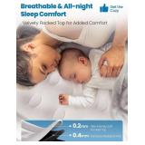 Queen Air Mattress with Built-in Pump, 18" Raised Comfort, 48Hr Leak-Proof Test, Upgraded Honeycomb Pillar Design, Supports 800 lbs, 3-Min Inflation-Inflatable Bed for Home Guests & Camping