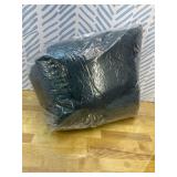 Outdoor Patio Cushion, Rocking Chair Cushion, Tufted Pads, Set of Upper and Lower with Ties Pack of 2 (2 Sets) - Back 20" 17", Seat 17" 17" (Blue)