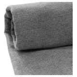 Suitable for Home Furniture Interior Decoration Fabric, coarse Texture Thickened Linen, Excellent Breathability, Handmade DIY Material (Dark Gray, 1 Yard pre Cut)