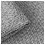 Suitable for Home Furniture Interior Decoration Fabric, coarse Texture Thickened Linen, Excellent Breathability, Handmade DIY Material (Dark Gray, 1 Yard pre Cut)