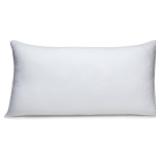 Amazon Basics Down-Alternative Pillows for Stomach and Back Sleepers, Soft Density, 20 x 36 inches, 2-Pack, White