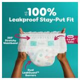 Pampers Diapers - Cruisers 360 - Size 5, 56 Count, Babyproof up to 100% Leakproof Pull-On Diaper