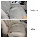 Driver Side Bottom Leather Seat Cover Light Tan #522 or 922 Compatible with Chevy Tahoe Suburban 1500 2500 LT LS Z71 2WD 4X4 1999 2000 2001 2002