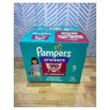 Pampers Diapers - Cruisers 360 - Size 5, 56 Count, Babyproof up to 100% Leakproof Pull-On Diaper
