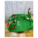 QPAU Inflatable Bouncy Dinosaur Toys, Heavy Duty Giant Bouncy Pal, 220lbs Load Capacity, Ride On Bouncy Animal Hopper Toy, Indoor Outdoor Bouncers for Kids Girls Boys Ages 5+