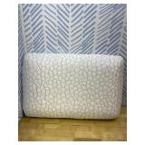 BPC Premium Rayon Derived from Bamboo Firm Pillows King Size Set of 2 - Hypoallergenic Shredded Memory Foam Pillows with Removable Cover Bed Pillows for Side Stomach and Back Sleepers, CertiPUR-US