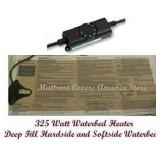 Retails for $138! Calesco Full Watt Hard Side Waterbed Heater