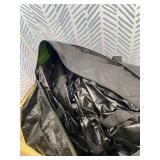 Cosy Family 4 Pack Heavy Duty Extra Large Moving Bags with Backpack Straps - Strong Handles & Zippers, Storage Totes For Space Saving, Fold Flat, Alternative to Moving Box (Set of 4, Black)