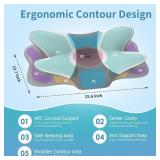 2 Pack Cervical Neck Pillow for Pain Relief - Ergonomic Side Sleeper Pillow for Neck Support, Cooling Memory Foam Pillows for Sleeping, Contour Pillow Orthopedic Bed Pillow for Back Stomach Sleepers