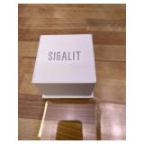 Retails for $150! Moissanite Three-stone Diamond Drop Earrings for Women S925 Rodium Vermeil Sterling Silver Trilogy Dangle for Wife Girlfriend Mom Gifts for Her Daughter on Birthday Wedding Anniversa