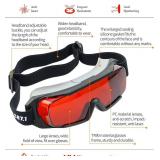 Professional OD6+ Laser 532nm Strap Goggles,180-540nm Safety for Green Laser,UV/Violet and Blue Laser Goggles,Laser Strap Glasses for Laser Whitening,Cold Light,Laser Engraving, with Cover Glasses.