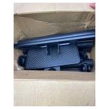 Rfiver Mobile TV Stand for 23-60 Inch LCD LED Flat/Curved Panel Screen TVs up to 88 lbs, Rolling TV Stand with Adjustable Shelf & Tilt, Portable Floor Stand on Wheels for Bedroom, Living Room, Office