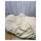 GarveeHome Heated Blanket Electric Blanket Queen Size 84 in x90 in, w/Dual Control,10 Heating Levels & 10 Hours Auto Shut Off, Cozy Soft Fleece Fast Heating Blankets Gift, Machine Washable,Beige