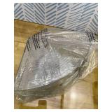 iDesign Clear Plastic 1/4 Wedge Bin for Corner Lazy Susan Cabinet, Kitchen Cabinet Organizer, 2-Pack