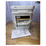 Tankless Water Heater Flushing Kit Includes 1/4HP Submersible Sump Pump with Two Adapters & 3 Gallons Pail with Bucket Lid Opener & Two 1/2 Dia X 6 PVC Hoses with Washers