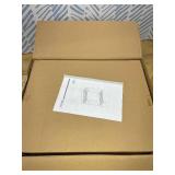 TUTOTAK Bar Cart, Serving Cart for Home, Drink Cart, Mobile Kitchen Shelf with Wine Rack and Glass Holder, Rolling Beverage Cart, Gold BC01BB031