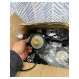 Retails for $170! SUNVIE 24 Pack Low Voltage Landscape Lights LED 12W Landscape Lighting with connectors AC/DC 12V-24V Outdoor Spotlight IP65 Waterproof Tree Flag Lights Warm White Spotlights for Yard