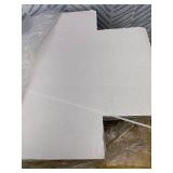 40 Pack Small Shipping Boxes 8x6x4 Inches, White Corrugated Cardboard Mailing Box for Shipping, Packing, Business