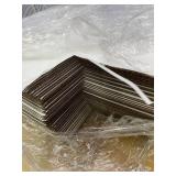 40 Pack Small Shipping Boxes 8x6x4 Inches, White Corrugated Cardboard Mailing Box for Shipping, Packing, Business