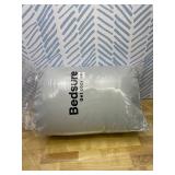 Bedsure King Size Comforter Set - 7 Pieces Reversible Grey Bedding, King Size Bed Set for All Seasons, Bed in a Bag with Down Alternative Comforter, Sheets, Pillowcases & Shams