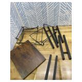 HOOBRO 5 Gallon Water Jug Holder 6 Bottles, Water Jug Rack, 3 Tier Water Bottle Holder with X-Shape Reinforcement, for Kitchen, Living Room, Office, Rustic Brown and Black BF03ST01