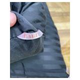 EIUE Bed Pillows for Sleeping 2 Pack Queen Size 20 x 30 Inches Super Soft Down Alternative Microfiber Filled Pillows,Pillows for Side and Back Sleepers,Black