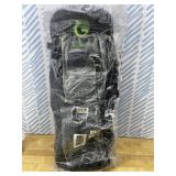 Retails for $114! G2 21/25/30/36 Inches Light Weight Snowshoes with Toe Box, EVA Padded Ratchet Binding, Heel Lift, Flexible Pivot Bar, Durable Back Strap, Trekking Poles, Carrying Bag, Snow Baskets(6