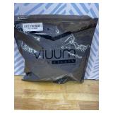 HOMSSEM 25pcs VIUUM Deluxe Korean Face Color Mask Soft and Durable Korea Face Mask for Adults 2D 4-Layer Filter 6Color (Black-Large)