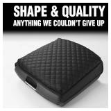 KMMOTORS Center Console Armrest Cover Compatible with RAM Classic 1500 2500 3500 (2019, 2020, 2021, 2022, 2023, 2024, 2025) Black Full Floor Console Only